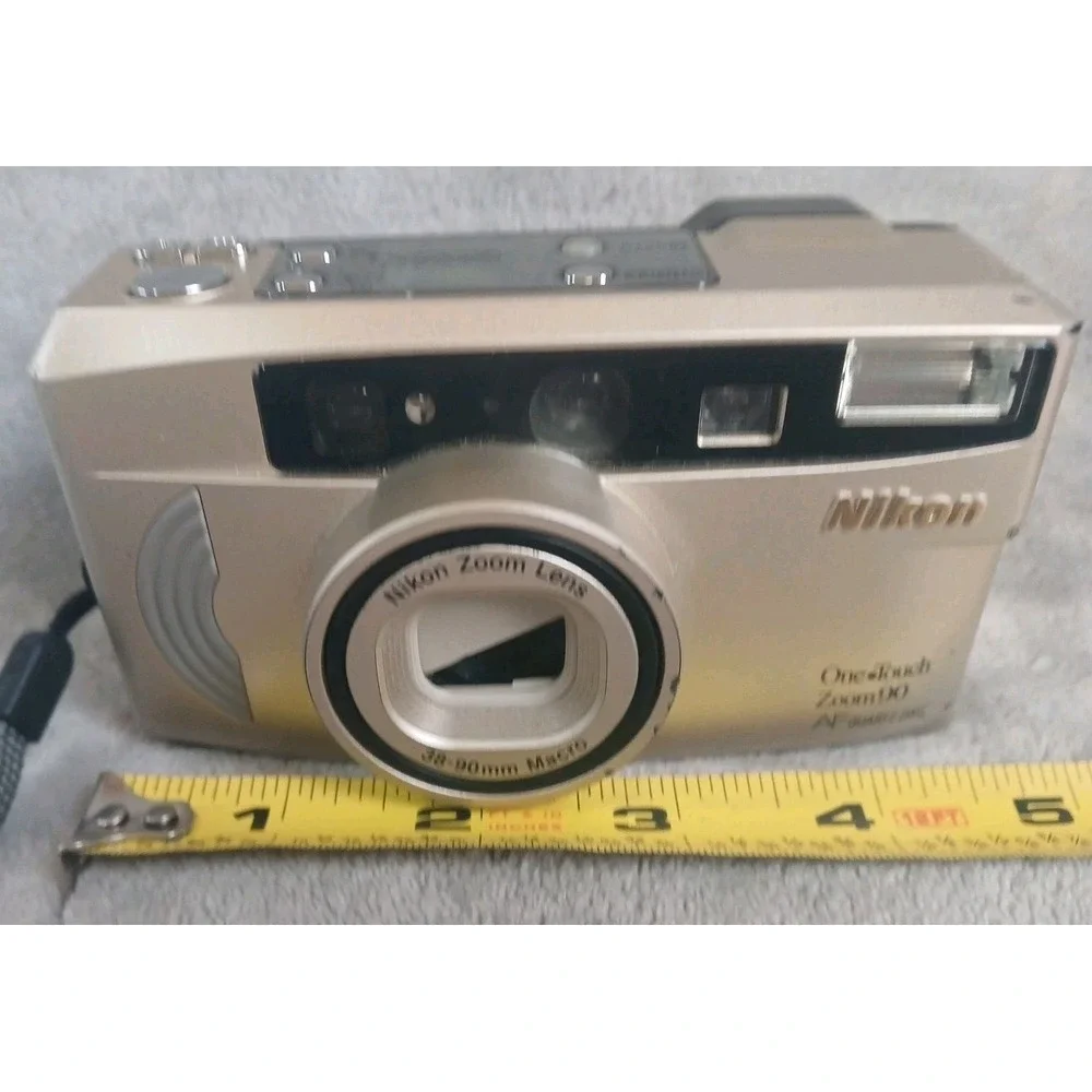 Nikon One Touch Zoom 90 AF Quartz Date Point Shoot Film Camera Parts Repair READ